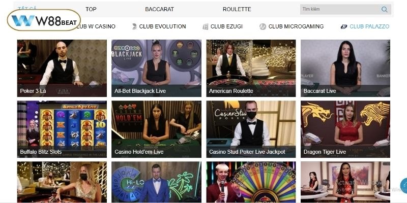 Trải nghiệm cá cược với những sảnh Live Casino NC88 đình đám
