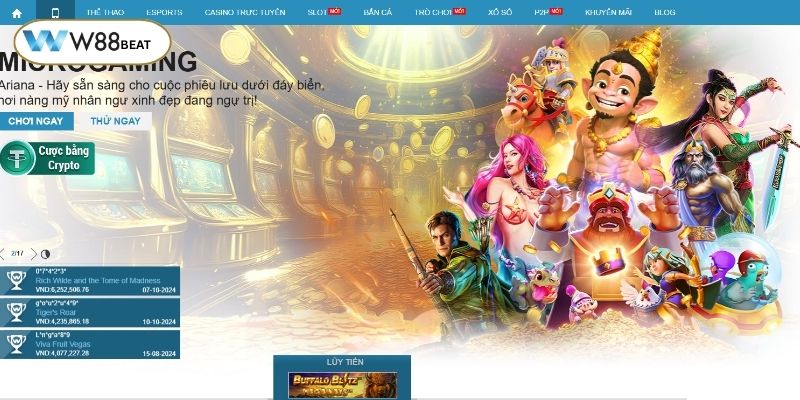 Giới thiệu về chúng tôi - Hệ thống trò chơi tại nhà cái NC88 phong phú, đa dạng