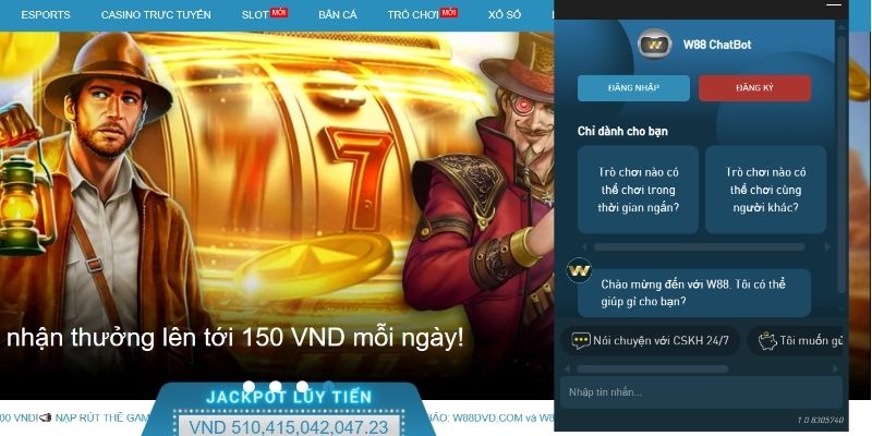 Live Chat là hình thức liên lạc phổ biến được nhiều người chơi lựa chọn