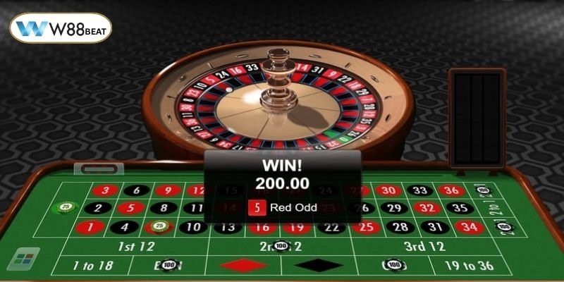 Chơi Roulette dự đoán các ô số và kiếm thưởng hấp dẫn